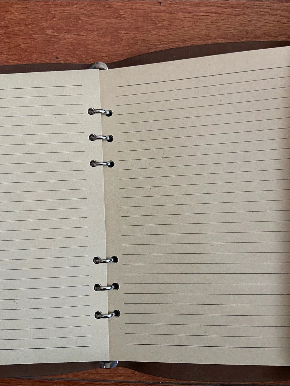 Embossed Tree Leather Journal - Forest Green